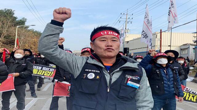 اعتصاب کره جنوبی